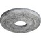 Ekena Millwork Nadia Medallion (Canopies up to 4 7/8"), 12 1/8"OD x 3 5/8"ID x 7/8"P, Ultra Pure White Crackle CM12NAUWC - alternate 6